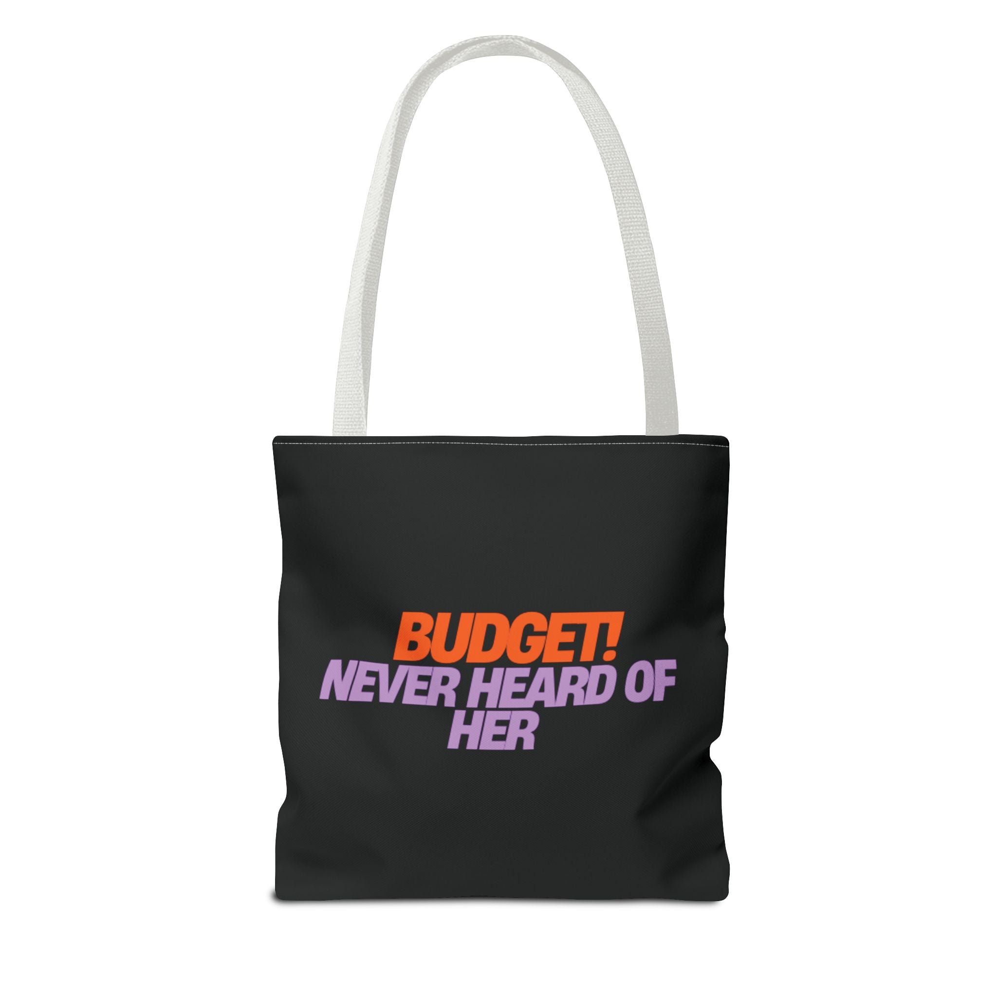 Budget Tote Bag - Fun Shopping Bag, Stylish Market Bag, Everyday Use