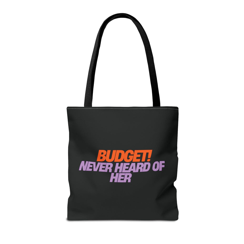 Budget Tote Bag - Fun Shopping Bag, Stylish Market Bag, Everyday Use
