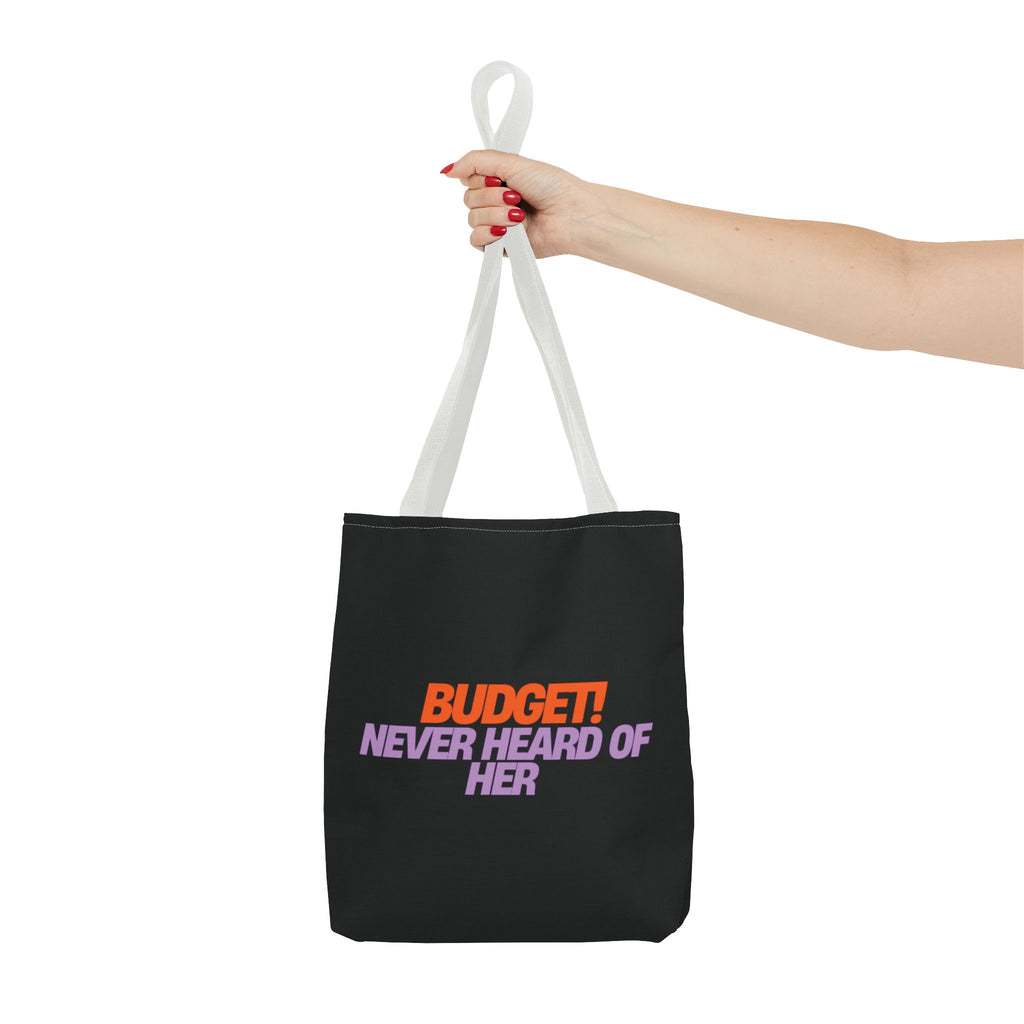 Budget Tote Bag - Fun Shopping Bag, Stylish Market Bag, Everyday Use