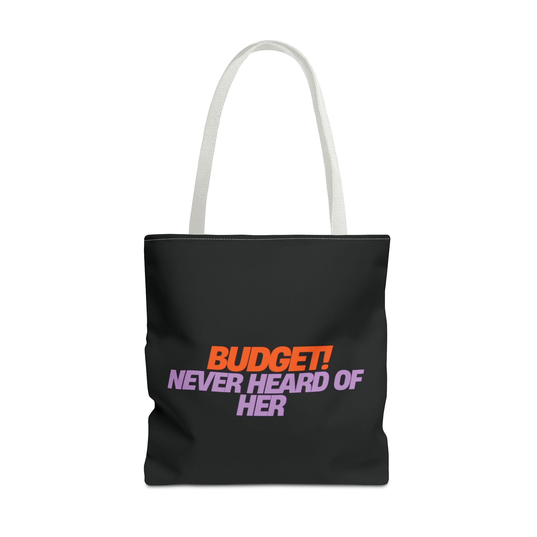 Budget Tote Bag - Fun Shopping Bag, Stylish Market Bag, Everyday Use