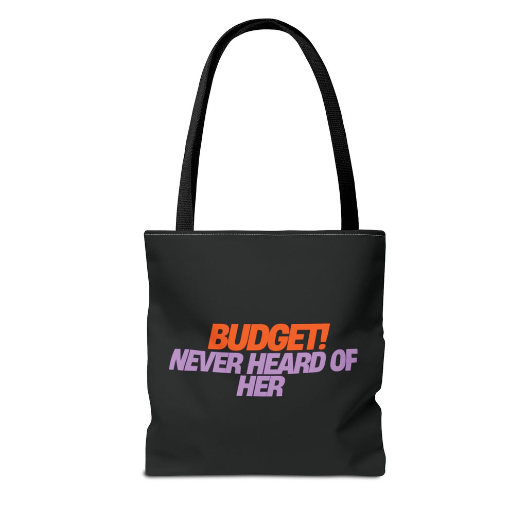 Budget Tote Bag - Fun Shopping Bag, Stylish Market Bag, Everyday Use