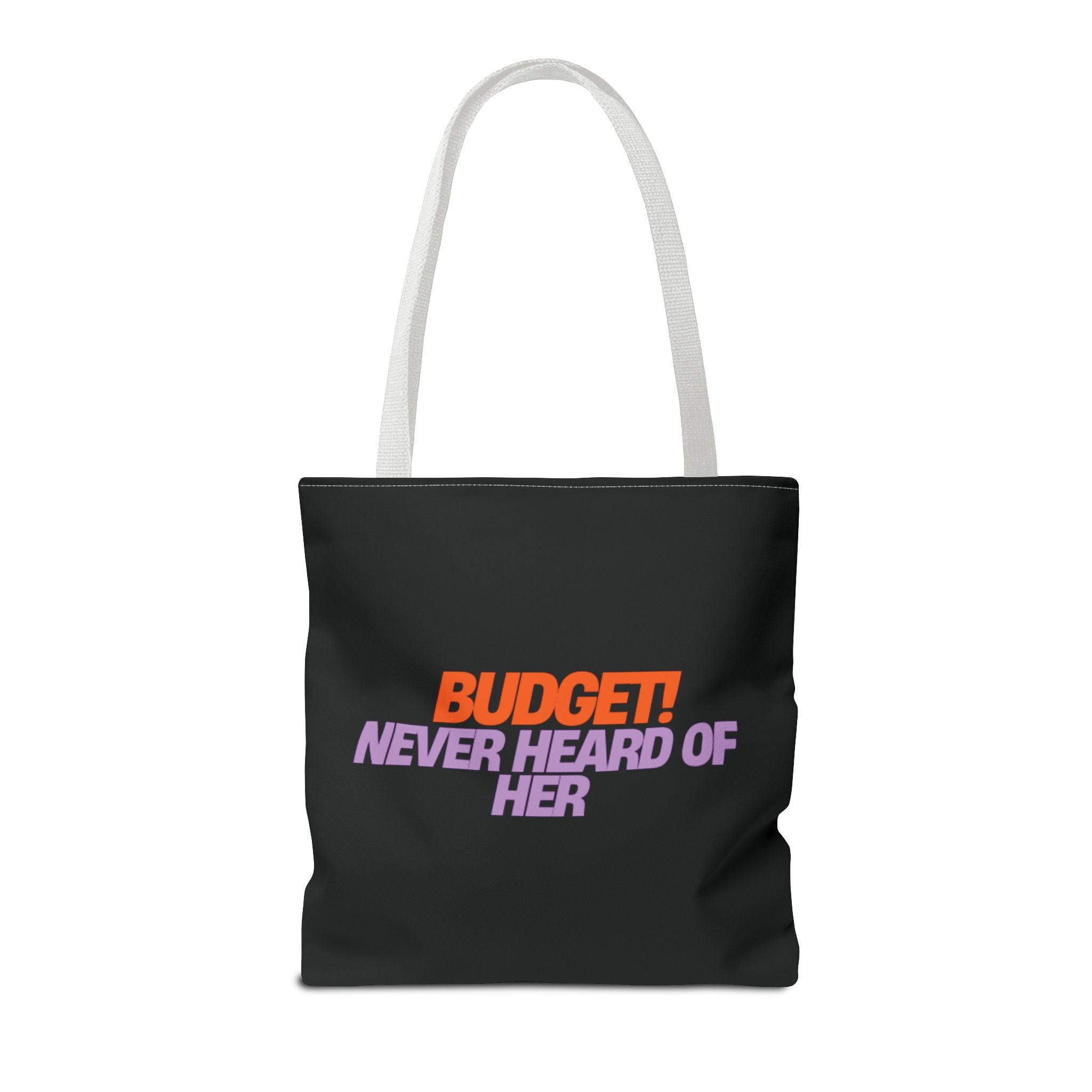 Budget Tote Bag - Fun Shopping Bag, Stylish Market Bag, Everyday Use