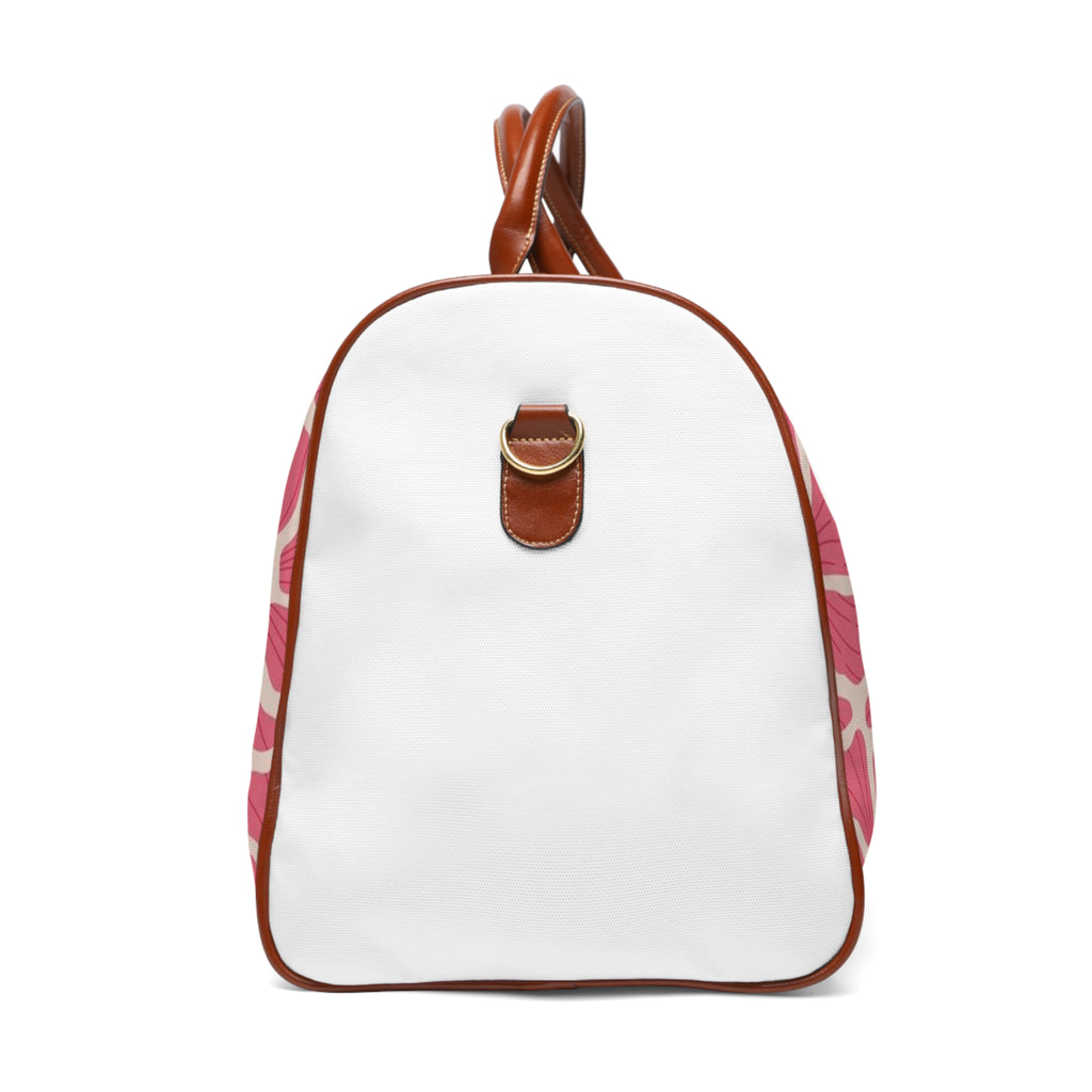 Floral Waterproof Travel Bag - Stylish & Functional for Adventurers
